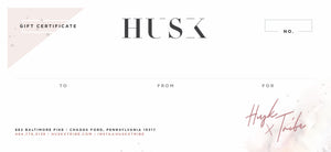 Husk Gift Certificates