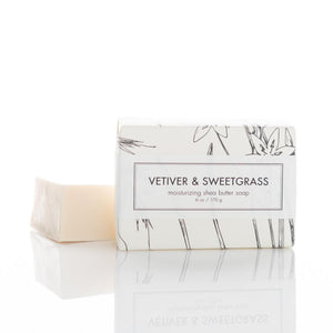 Shea Butter Soap - Vetiver and Sweetgrass
