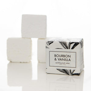 Sparkling Bath Tablet - Bourbon and Vanilla