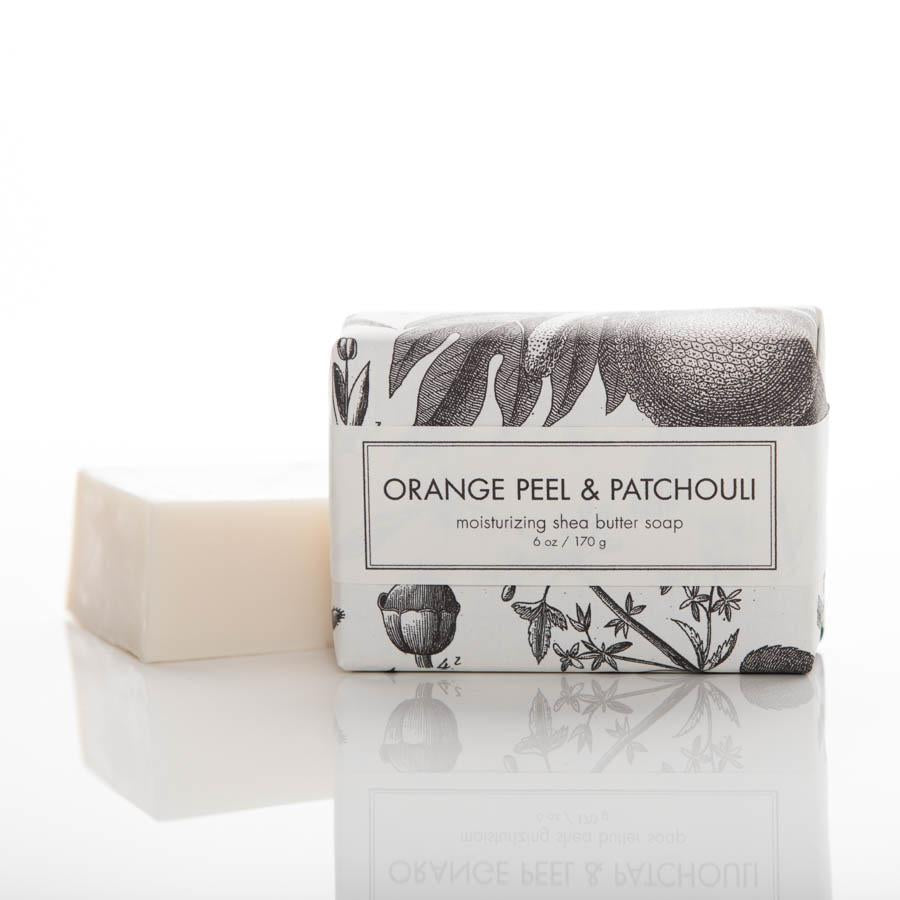 Shea Butter Soap - Orange Peel and Patchuli