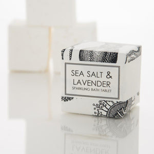 Sparkling Bath Tablet - Sea Salt and Lavender